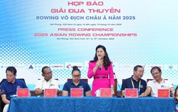 Giải Đua thuyền Rowing Vô địch Châu Á năm 2025 sẽ diễn ra tại Hải Phòng