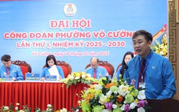 Chỉ định Ban Chấp hành Công đoàn phường Võ Cường gồm 11 đồng chí