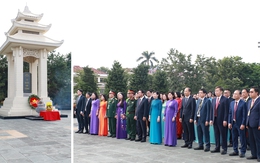 Bắc Ninh: Đoàn đại biểu dự Đại hội MTTQ tỉnh dâng hương tưởng niệm các Anh hùng liệt sĩ