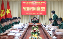 Hội đồng Thi đua - Khen thưởng BĐBP tỉnh An Giang họp phiên cuối năm 2025