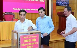 Thanh Hóa: Quyên góp, ủng hộ đồng bào bị thiệt hại do bão số 10