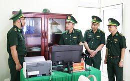 Bộ Tư lệnh BĐBP kiểm tra tại Đồn Biên phòng Nam Du