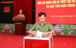 Công an TP Cần Thơ: Phát động ủng hộ nhân dân các tỉnh miền Trung và miền Bắc bị thiệt hại do bão