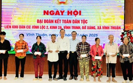 An Giang: Liên khu dân cư xã Vĩnh Thuận tổ chức Ngày hội Đại đoàn kết toàn dân tộc
