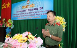 Giám đốc Công an TP Cần Thơ dự Ngày hội Đại đoàn kết phường Thới An Đông