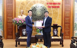 Lãnh đạo tỉnh Thanh Hóa làm việc với Tập đoàn Sumitomo về dự án KCN Thăng Long