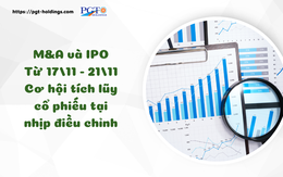 M&A và IPO (Từ 17/11 - 21/11): Cơ hội tích lũy cổ phiếu tại nhịp điều chỉnh