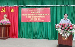 Cần Thơ: Ủy ban bầu cử phường An Bình triển khai công tác bầu cử ĐBQH khóa XVI