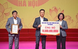 VietinBank đóng góp 10 tỷ đồng cho Quỹ “Vì người nghèo và an sinh xã hội năm 2025” TP. Hà Nội