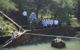 TP Huế: Khẩn trương khắc phục tình trạng ngập nước tại di tích Tháp Chăm Phú Diên