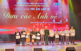 Hội Hỗ trợ gia đình liệt sĩ Việt Nam tri ân những anh hùng hi sinh vì Tổ quốc