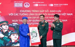 Cuộc gặp mặt, giao lưu xúc động và ý nghĩa của những người lính Quân đội Nhân dân Việt Nam