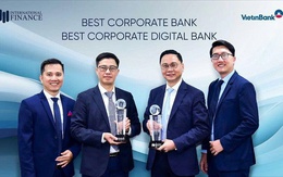 VietinBank nhận cú đúp giải thưởng quốc tế dành cho ngân hàng doanh nghiệp