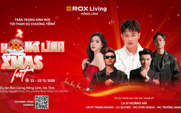 Điểm hẹn Giáng Sinh rộn ràng tại ROX Living Hồng Lĩnh