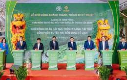 Khởi công Dự án Cải tạo, chỉnh trang, tái thiết công viên tuyến hai bên sông Tô Lịch