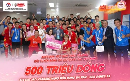 Acecook Việt Nam thưởng nóng 500 triệu đồng cho Đội tuyển U22 Việt Nam đạt Huy chương Vàng SEA Games 33