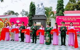 BĐBP TP. Cần Thơ khánh thành Tượng đài “Bác Hồ với chiến sĩ Biên phòng”