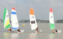 Khai mạc Giải đua thuyền buồm TP Cần Thơ mở rộng năm 2025