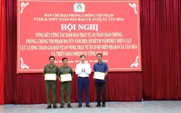 Xã Tân Hòa tổng kết công tác bảo đảm TTATGT, phòng chống tội phạm ma túy năm 2025
