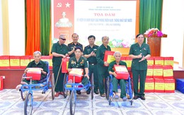 Bộ CHQS tỉnh Nghệ An: Thăm, tặng quà các thương binh nặng