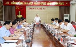 Nghệ An: Hội nghị giao ban Khối nội chính tháng 4/2025