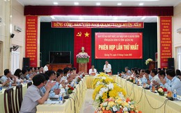 Phiên họp đầu tiên của Ban Chỉ đạo hợp nhất Quảng Bình và Quảng Trị