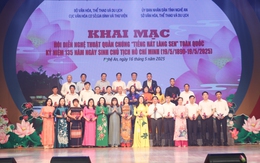 Khai mạc Hội diễn Nghệ thuật quần chúng “Tiếng hát Làng Sen” toàn quốc năm 2025