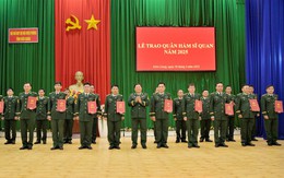 BĐBP tỉnh Kiên Giang trao quyết định thăng quân hàm cho 90 sĩ quan