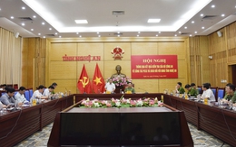 Bộ Công An thông báo kết quả kiểm tra công tác PCCC và CNCH tại tỉnh Nghệ An