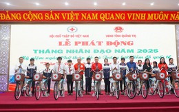 Quảng Trị: “Tháng Nhân đạo” năm 2025 với chủ đề “Hành trình nhân đạo - Lan tỏa yêu thương”