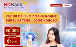 35.000 tỷ đồng vốn ưu đãi từ HDBank - Cú huých tài chính cho doanh nghiệp sản xuất và công nghệ số