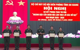 BĐBP tỉnh An Giang: Sơ kết phong trào thi đua “Ngành Hậu cần Quân đội làm theo lời Bác Hồ dạy”