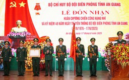Bộ đội Biên phòng tỉnh An Giang đón nhận Huân chương Chiến công hạng Nhì