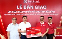 SeABank bàn giao 856 căn nhà đại đoàn kết cho tỉnh Hòa Bình
