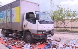 Tiêu hủy gần 2.000 gói bim bim giả mạo nhãn hiệu “Tăm cay Bà Tuyết”