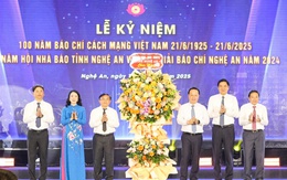 Nghệ An long trọng kỷ niệm 100 năm Ngày Báo chí Cách mạng Việt Nam
