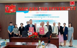 Trường ĐH Nam Cần Thơ và Trường ĐH Khoa học Sức khỏe Wonkwang ký kết hợp tác phát triển Y khoa số hóa