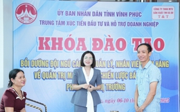 Vĩnh Phúc: Đào tạo khoá chuyên sâu marketing hỗ trợ doanh nghiệp vừa và nhỏ