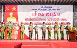 Công an TP Cần Thơ: Ra quân thực hiện cao điểm tấn công, trấn áp các loại tội phạm