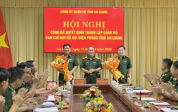 An Giang: Công bố quyết định thành lập Đảng bộ Ban Chỉ huy BĐBP tỉnh