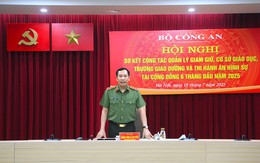 Bảo đảm tuyệt đối an ninh, an toàn các cơ sở giam giữ; triển khai hiệu quả công tác đặc xá đợt 2/9