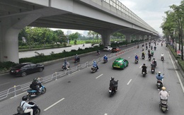 Hà Nội: Từ 4/7 sẽ chính thức phân làn giao thông trên đường Phạm Văn Đồng