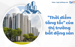 "Thời điểm tăng tốc" của thị trường bất động sản