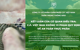 C.P Việt Nam lên tiếng vụ bị tố bán heo bệnh