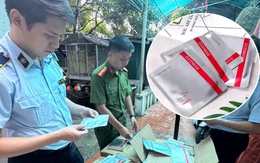 Phát hiện 15.000 mặt nạ dưỡng da nhập lậu tại shop mỹ phẩm ở Hà Nội
