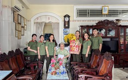 Công đoàn CA TP Cần Thơ: Thăm và tặng quà người có công với cách mạng