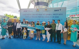 Đà Nẵng kết nối trở lại chuyến bay từ Osaka (Nhật Bản)