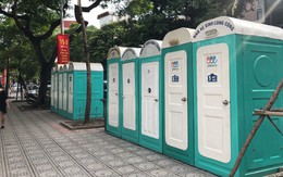 Hà Nội: Lắp đặt hơn 600 nhà vệ sinh lưu động phục vụ nhân dân đại lễ 2/9