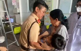 Lời cảm ơn từ người nhà cháu bé được hỗ trợ đưa vào bệnh viện cấp cứu kịp thời