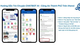 Hà Nội: Thêm tính năng Trợ lý ảo và Tổng đài viên AI Công an trên ứng dụng iHanoi